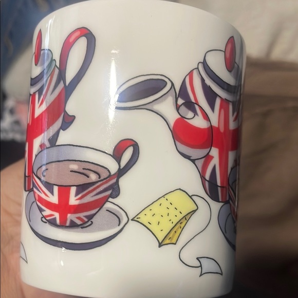 Roy Kirkham Union Jack Tea Mug GUC - Picture 2 of 5